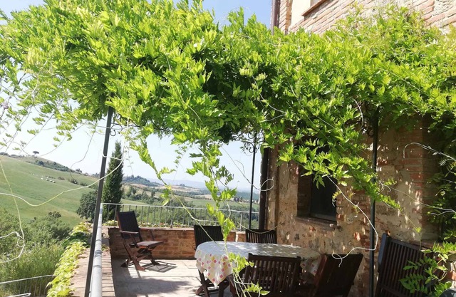 Holiday apartment with swimming pool and patio