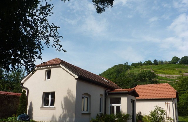 Holiday home in green with view of the vineyards