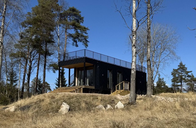 Holiday home in the middle of nature in Knäred |SE02014