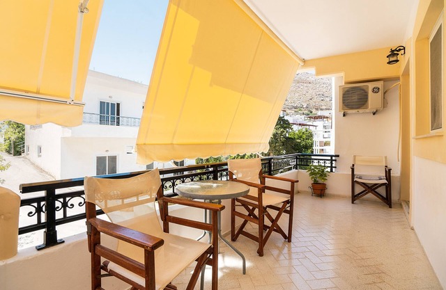 Holiday Home 'Olympus Tilos Apt Twin A3 ' with Mountain View, Wi-Fi and Air Conditioning