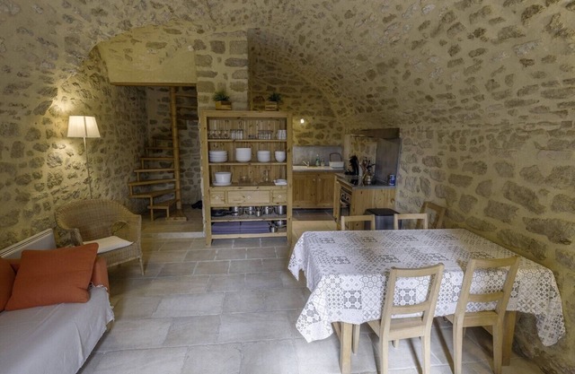 Holiday Home 'Voûte' with Shared Pool, Private Garden and Wi-Fi