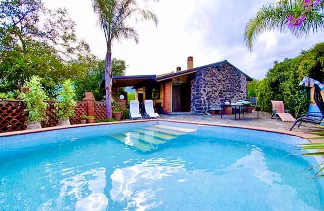 Holiday Home in Sicily with Pool & Etna Views