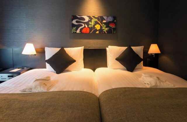 Hollywood Twin Smoking hotel in tranquil Taito City