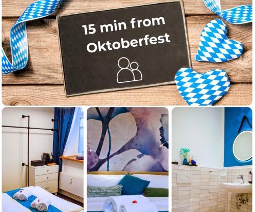 HOMELY STAY Studio 2 - Modern Self-Check-In room in Munich - 15 min from Oktoberfest