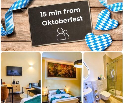 HOMELY STAY Studio 3 - Cozy Self-Check-In Studio in Central Munich - 15 min from Oktoberfest
