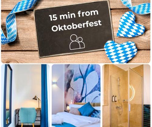 HOMELY STAY Studio 5 - Trendy Self-Check-In Stay in Munich- 15 min from Oktoberfest