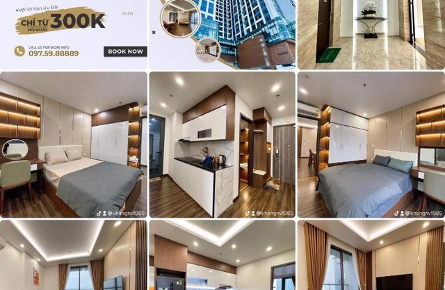 Homestay Honey Appartment Hải Phòng 2 - Hoàng Huy Grand Tower