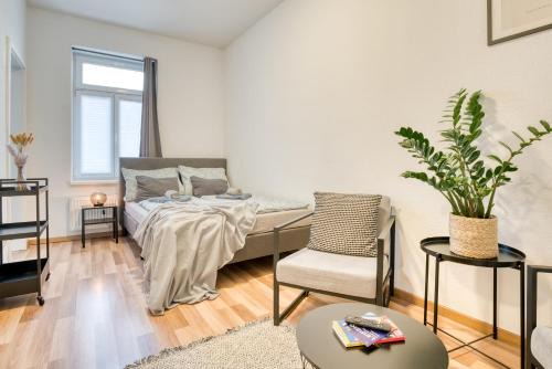 HOMY I Gemütliches Apartment Gohlis Netflix und W-LAN