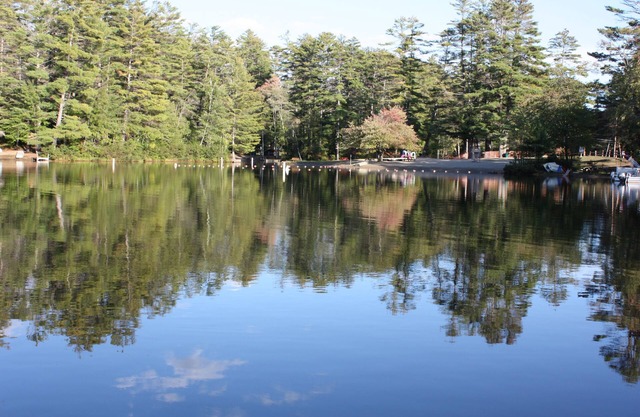 House on Loon Lake in the Adirondack Mountains