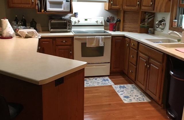 House on two acre wooded lot