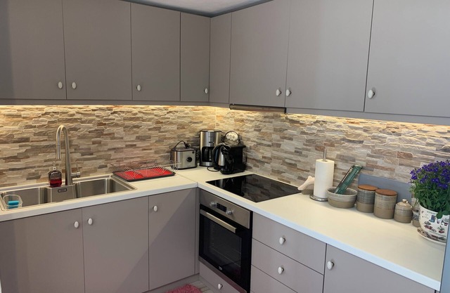 House with 120sg.m. Terraces. Privacy in the greenery with a view of the Aegean