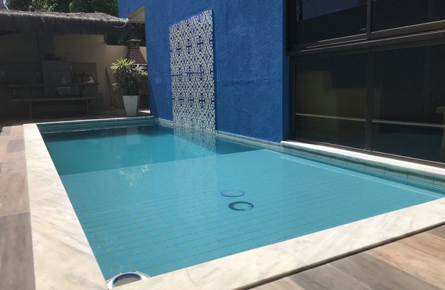 HOUSE WITH POOL IN BARRA DE SÃO MIGUEL, 300m from the beach