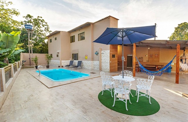 House with heated pool and view (Pirenopolis-GO)