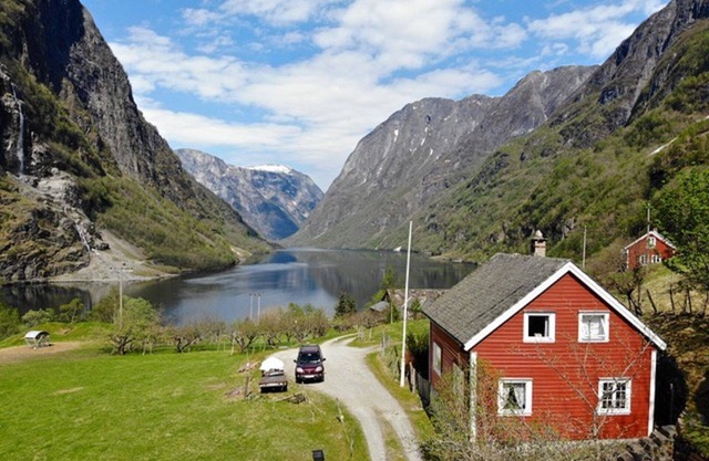 House with terrific fjord view