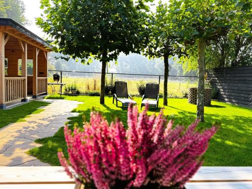 "Huisje op de Veluwe" met privé Jacuzzi en Bar!