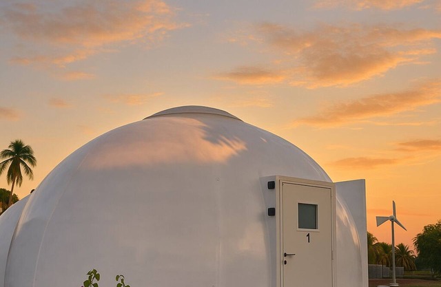 Iglú Simbad Cerca la Playa: Vista de las Estrellas