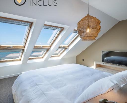 ILE WRACH - Duplex de luxe avec magnifique vue mer