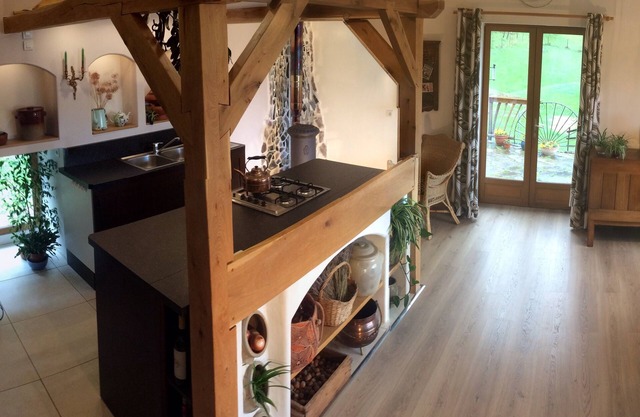 Impressive stone farmhouse with garden on the River Tarn. Lakes. Peaceful