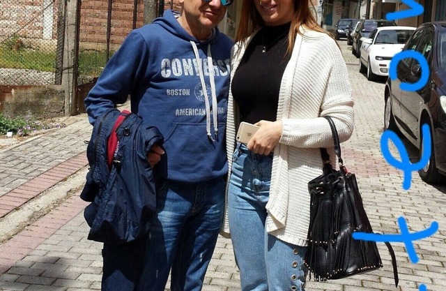 In Meteora vintage old traditional house