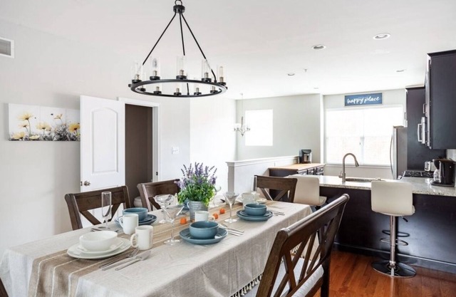 In the heart of Conshy, close to hwy & rails. Biking trail & close to Philly.