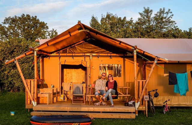 In these sturdy tents you will experience a great outdoor and indoor vacation!