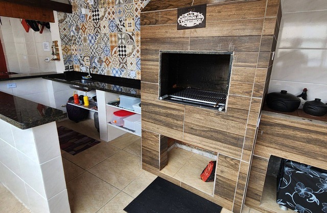 Incrível casa com piscina e Wi-Fi em Mongaguá/SP