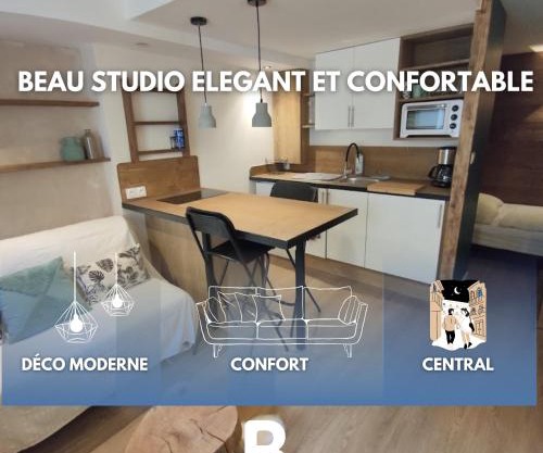 Joli studio moderne entièrement rénové - Guillestre - Risoul - Vars