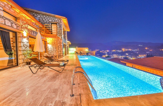 Kalkan Patara, Stylish 4 Bedroom Villa, Large Infinity Pool Indoor Pool Sea View