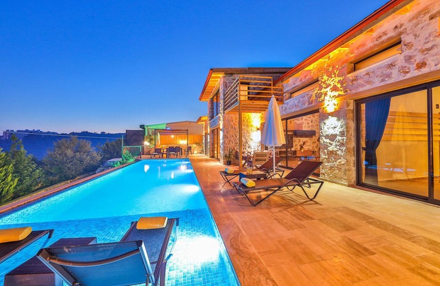 Kalkan Patara, Stylish 3 Bedroom, Sea View Luxury Villa