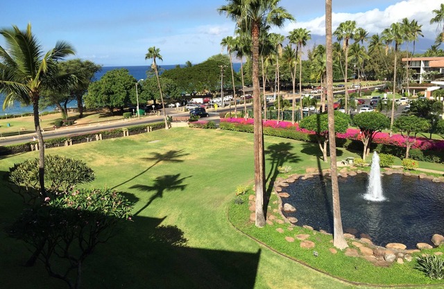 Kamaole Sands -Inner Court-Extra Large Lanai-Ocean & Garden Views