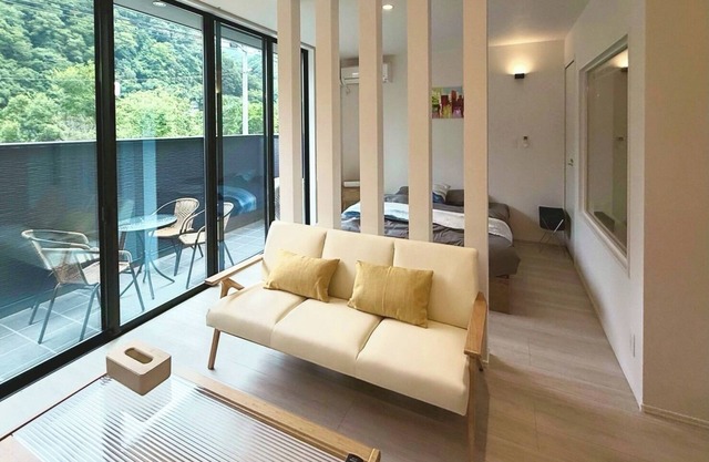 Kamiya Resort Nagatoro Rock Bed Riverside Terrace /Chichibugun Saitama