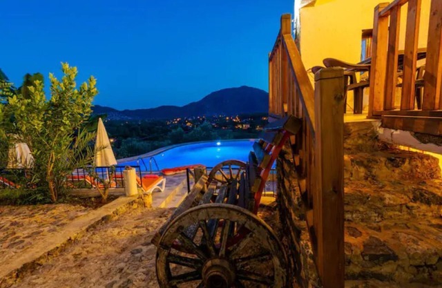 Kayakoy; authentic stone house
