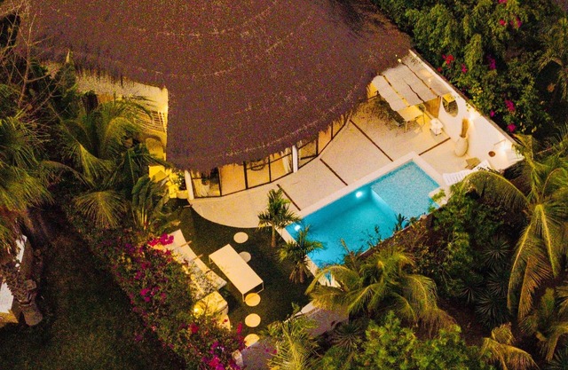 Keur Twins, villa on the beach, private pool, sleeps 6