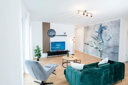 koCASA-Apartments 02, Design, City-Center Böblingen, Stellplatz, Balkon