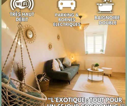 L'Exotique Baignoire Double Cozy Duplex