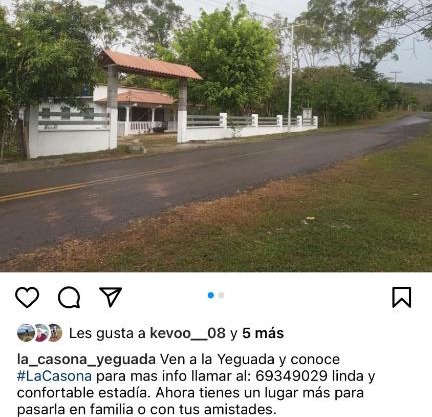 La Casona, La Yeguada