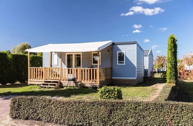 La Croix du Vieux Pont campsite* - Mobil-home Premium Azure 4 rooms 6 people