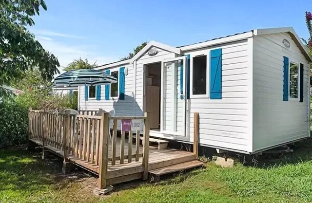 La Croix du Vieux Pont campsite* - Mobile home Comfort 3 rooms 4 adults + 2 children