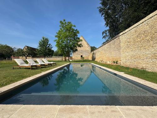 La Ferme du Château de Grisy, Piscine, 10p