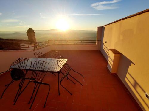 La grande terrazza, centro borgo
