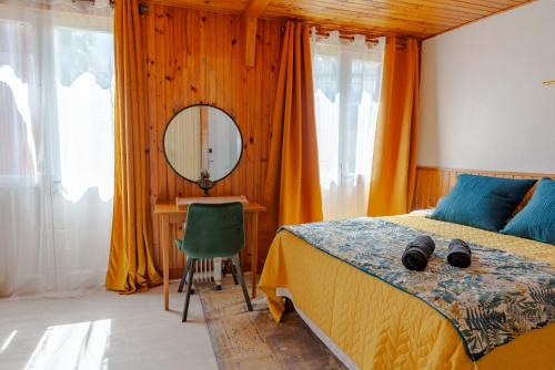 La Rosée - Studio Campagne à 50m des Thermes - Vue jardin, Wifi, Smart TV