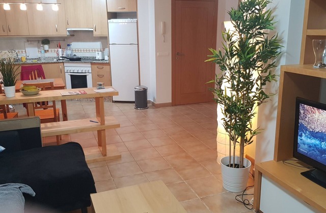 La Tejita - with two terraces depending on the direction of wind and sun.