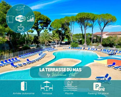 La Terrasse du Mas : 5 pers Piscine à Calvisson