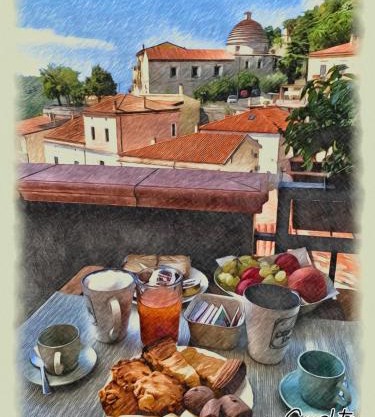 La terrazza nel borgo