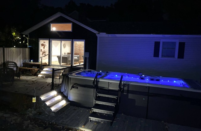 Lake Cottage Year Round Swim Spa Serene Escape Between Pittsburgh and Cleveland