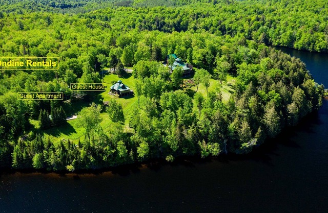 Lake Front Guest Home, on 16 acre Estate, lake and mountain views near Stowe, VT