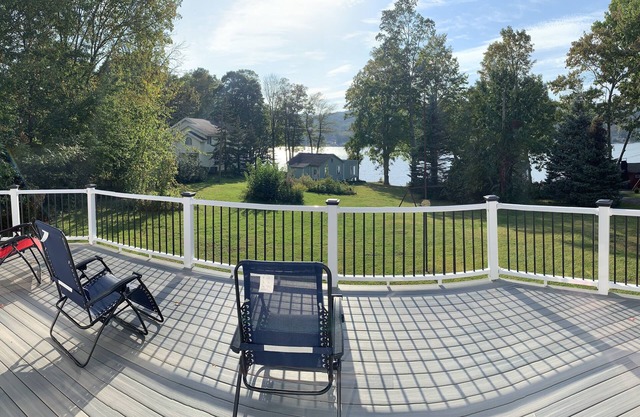 Lake Front Home.