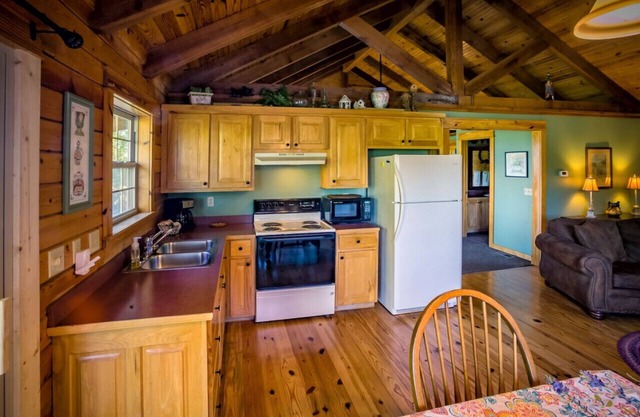 Lake view Honeymoon Log Cabin