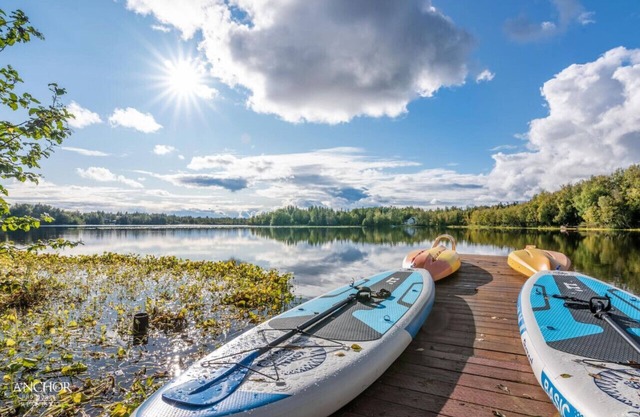 Lakefront, Firepit, Kayaks~Alaska Lake House Oasis