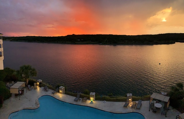 Lakefront Mission Amore on Island @ Lake Travis with Indoor Heated Pool!